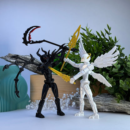 Dämon + Engel + Leuchtende Mini