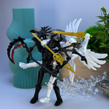 Dämon + Engel + Leuchtende Mini